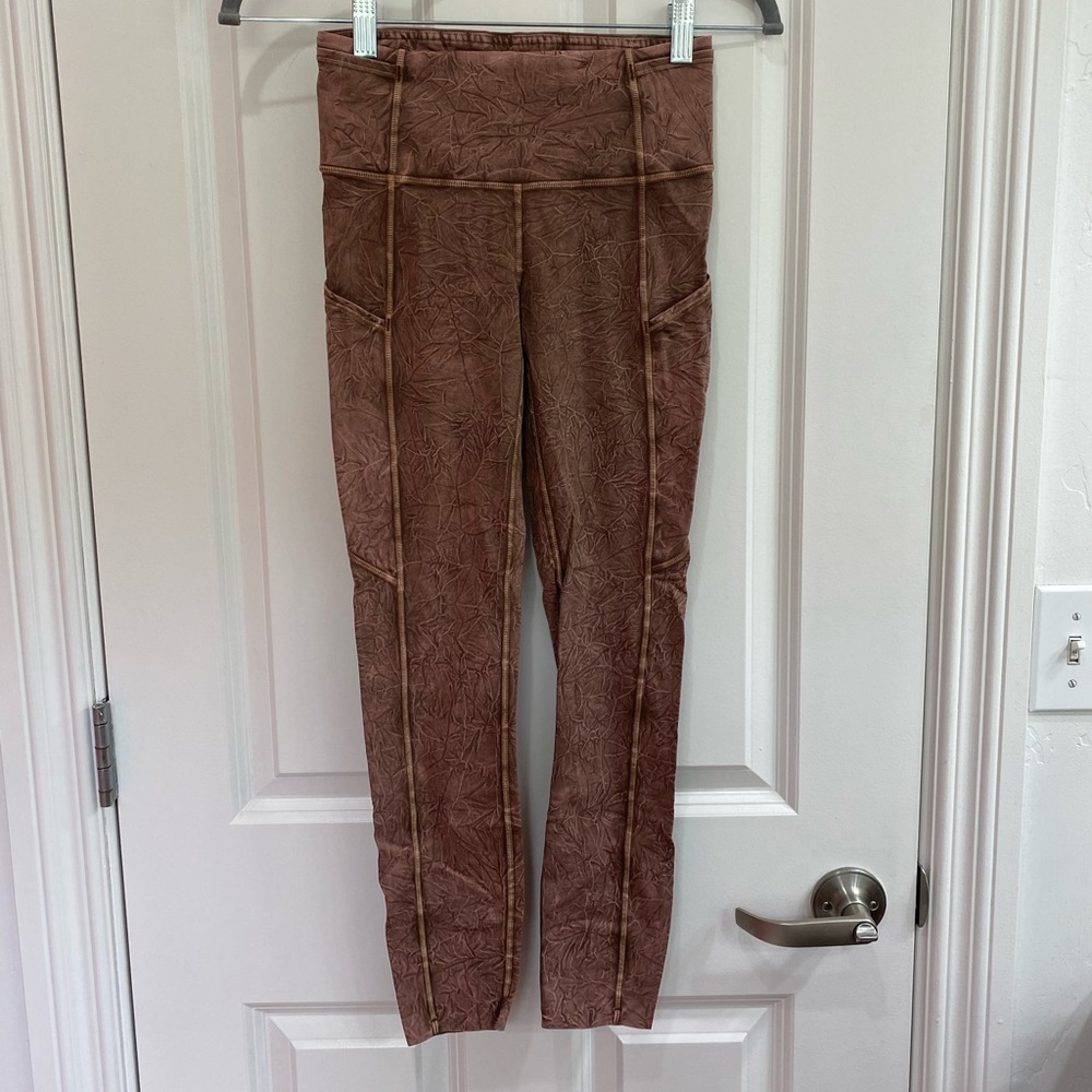 Lululemon Fast and Free High Rise Tight 25” *Ice Dye